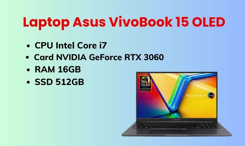 Laptop Asus VivoBook 15 OLED A1505VA-L1114W