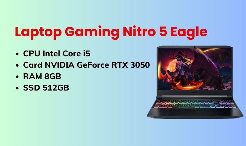 Laptop Gaming Nitro 5 Eagle AN515-57-53F9